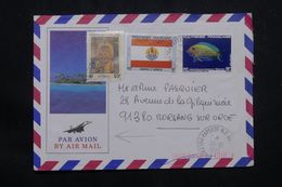 POLYNÉSIE - Enveloppe Touristique De Papeete Pour Morsang / Seine En 1985 - L 65898 - Storia Postale