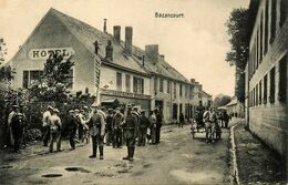 Bazancourt * Rue Du Village * Hôtel Buvette LESPAGNOL VIGNOL * WW1 Guerre 14/18 - Bazancourt