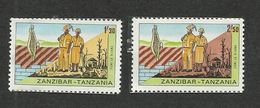 ZANZIBAR- VOLUNTEERS; BIRDS; AGRICULTURE; LAST ISSUE BY ZANZIBAR - Agriculture