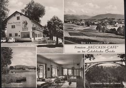 D-82401 Rottenbuch - Echelsbacherbrücke  - Pension "Brücken-Cafe"- VW Käfer - Weilheim