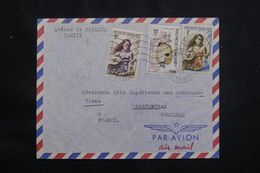 POLYNÉSIE - Enveloppe De L’évêché De Papeete En 1963 Pour La France - L 65935 - Briefe U. Dokumente