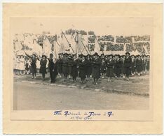 Photo Originale - Fête Nationale De Jeanne D'Arc - Guides De France - 11 Mai 1941 - Cycling