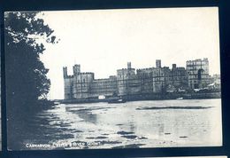 Cpa Du Pays De Galles Carnarvon Castle & River Seiont.  AVR20-60 - Caernarvonshire