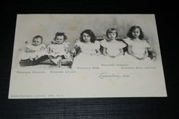 17663-      LUXEMBOURG, PRINZESSINNEN ELISABETH / ANTONIA / HILDA / CHARLOTTE / MARIA ADELHEID, Kinder, Children - Royal Families