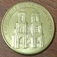 32 AUCH CATHÉDRALE SAINTE MARIE M&P 2015 MEDAILLES ET PATRIMOINE JETON TOURISTIQUE MEDALS COINS TOKENS - Andere & Zonder Classificatie