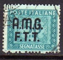 TRIESTE A 1947 - 1949 AMG-FTT SEGNATASSE POSTAGE DUE TAXES TASSE LIRE 50 USATO USED OBLITERE - Segnatasse