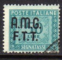 TRIESTE A 1947 - 1949 AMG-FTT SEGNATASSE POSTAGE DUE TAXES TASSE LIRE 50 USATO USED OBLITERE - Segnatasse