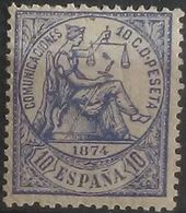 España: Año. 1874 - (Alegoría De La Justicia) - Unused Stamps