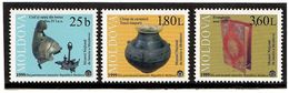 Moldova 1999 . Museum Of History. 3v: 25b, 1.80L, 3.60L .   Michel # 342-44 - Moldavië