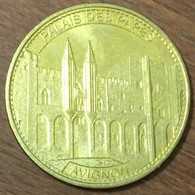 84 AVIGNON PALAIS DES PAPES M&P 2012 MEDAILLES ET PATRIMOINE JETON TOURISTIQUE MEDALS COINS TOKENS - Sonstige & Ohne Zuordnung