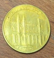 84 AVIGNON PALAIS DES PAPES M&P 2018 MEDAILLES ET PATRIMOINE JETON TOURISTIQUE MEDALS COINS TOKENS - Andere & Zonder Classificatie