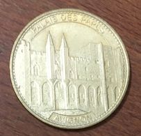 84 AVIGNON PALAIS DES PAPES M&P 2014 MEDAILLES ET PATRIMOINE JETON TOURISTIQUE MEDALS COINS TOKENS - Sonstige & Ohne Zuordnung