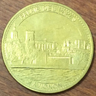 84 AVIGNON PALAIS DES PAPES M&P 2015 MEDAILLES ET PATRIMOINE JETON TOURISTIQUE MEDALS COINS TOKENS - Autres & Non Classés