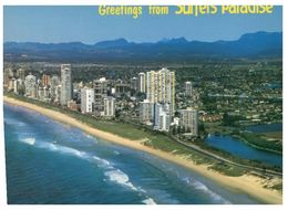 (G 1) Australia - QLD - Gold Cost - Surfers Paradise (highrises) With Stamp - Gold Coast