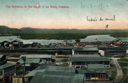 Panama - The Entrance To The Canal At La Boca 1910 - Panama
