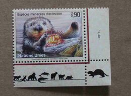 Ge00-01 : Nations-Unies (Genève) / Protection De La Nature - Loutre De Mer (Enhydra Lutris) - Unused Stamps