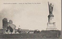 CHATILLON SUR MARNE - STATUE URBAIN II - Châtillon-sur-Marne