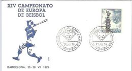 Delcampe - POSTMARKET 1975  BARCELONA - Baseball