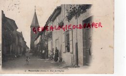 32 - MAUSSEUBE - RUE DE L' EGLISE - EDITEUR MLLE VIDOU 1905 - GERS - Autres & Non Classés