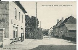 CORBELIN   ( ISÈRE )    ROUTE DE LA TOUR DU PIN - Corbelin