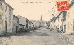 Villemontais           42         Entrée Du Bourg      (voir Scan) - Otros & Sin Clasificación