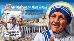 Chad.  2020 110th Anniversary Of Mother Teresa. (0206b)  OFFICIAL ISSUE - Mother Teresa