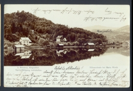AUSTRIA - Villencolonie Bei Maria Worth / Year 1900 / Long Line Postcard Circulated - Sonstige