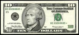 USA,10 $ Dollars 1999 E Richmond,star Bill,as Scan - Federal Reserve Notes (1928-...)