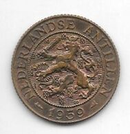 Netherlands Antilles 2,5 Cent  1959   Km 5   Xf+/ms60 - Netherlands Antilles