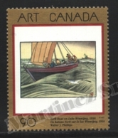 Canada 1997 Yvert 1505, Canadian Art. York Boat On Lake Winnipeg. Painting By Walter Phillips - MNH - Ongebruikt