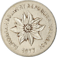 Monnaie, Madagascar, 5 Francs, Ariary, 1977, Paris, TTB, Stainless Steel, KM:10 - Madagaskar