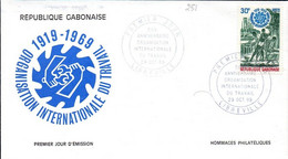 GABON 0251 Fdc OIT, Industries Du Bois Et Du Pétrole - OIT