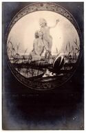 Artist-Signed- Fidus - Exotic Nudes Nude Art 1920s PHOTO-POSTCARD - Fidus