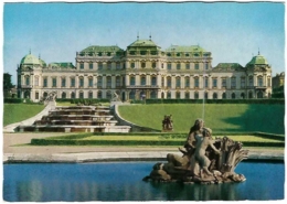 A - W - Wien - Schloss Belvedere - Ed. Verlag PAG N° 45834 [Brunnen] - Belvedere