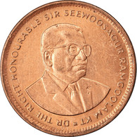 Monnaie, Mauritius, 5 Cents, 1993, TTB, Copper Plated Steel, KM:52 - Maurice