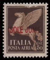 ISOLE JONIE (Emissioni Generali) - POSTA AEREA - 50 C. Bruno - 1941 - Îles Ioniennes