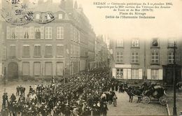 Sedan * Cérémonie Patriotique 3 Sept. 1905 Organisée Par 265ème Section Vétérans Armées Terre Mer * Place Du Rivage - Sedan