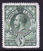 Swaziland 1933 George V Single ½d Stamp In Mounted Mint Condition. - Swaziland (...-1967)