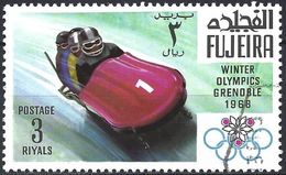 Fujeira 1968 - Mi 220 - YT 75-G ( Grenoble Olympics : Bobsled ) - Winter 1968: Grenoble