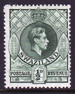 Swaziland 1938 George VI Single ½d Definitive Stamp In Mounted Mint Condition. - Swaziland (...-1967)