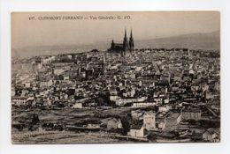 - CPA CLERMONT-FERRAND (63) - Vue Générale 1917 - Editions Gouttefangeas 437 - - Clermont Ferrand