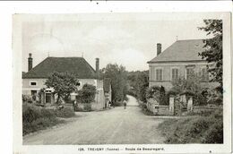 CPA- Carte Postale France-Treigny-Route De Beauregard -1952- VM19603 - Treigny