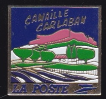 66178- Pin's .la Poste.PTT.Cap Canaille Au Dessus De Cassis.mont Garlaban. - Postes