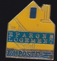 66182- Pin's .la Poste.PTT.Epargne Logement. - Postes