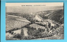 29-----CHATEAUNEUF-DU-FAOU----hôtel BELLEVUE----voir 2 Scans - Châteauneuf-du-Faou