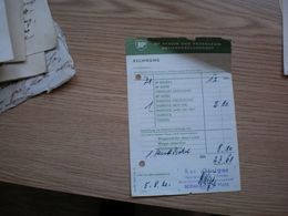 Fuel Bill B P Benzin Und Petroleum Aktiengesellschaft - Transport