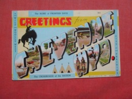 Greetings   Cheyenne  Wyoming > Cheyenne     Ref 4259 - Cheyenne