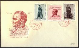 TRIESTE ZONA  B - VUJNA - TITO - FDC - 1952 - Marcofilie