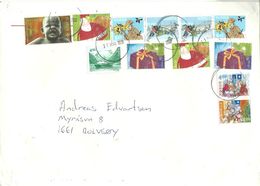 Norway 2020   Cover  With 12 Old Stamps  - Cancelled 31 May 2020 - Lettres & Documents