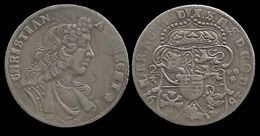 ALLEMAGNE . HOLSTEIN - GOTTORP . CHRISTIAN ALBERT . 2/3 DE THALER . 1683 . - Taler & Doppeltaler